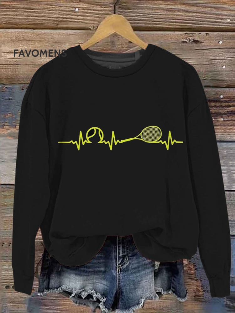 Sport Tennis Frequency Casual Sweatshirt Multicolor / S