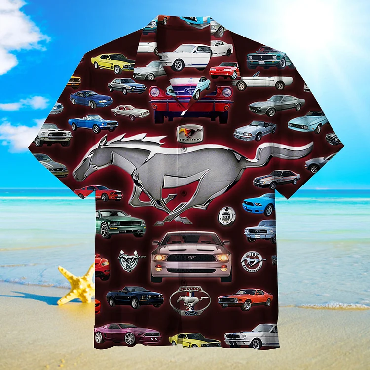 Ford Mustang | Hawaiian Shirt
