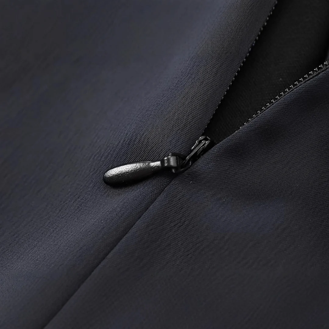 Nigikala Nigikala Women's Explosive Temperament Fashion Low-Necked Back To The Waist Skirt Mini Dress