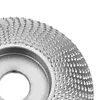 Carbide Wood Angle Grinding Wheel Sanding Disc Carving Rotary Tool
