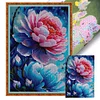 [Brand]Epiphyllum - 14CT Stamped Cross Stitch - 34*47cm - Flower