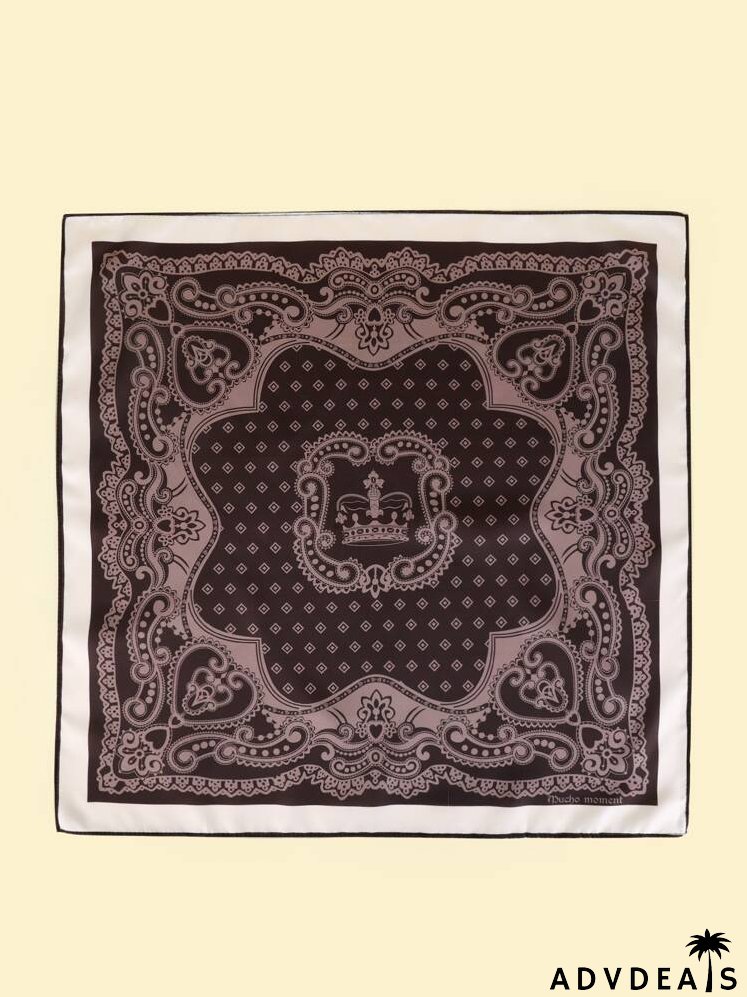 Crown Pattern Bandana
