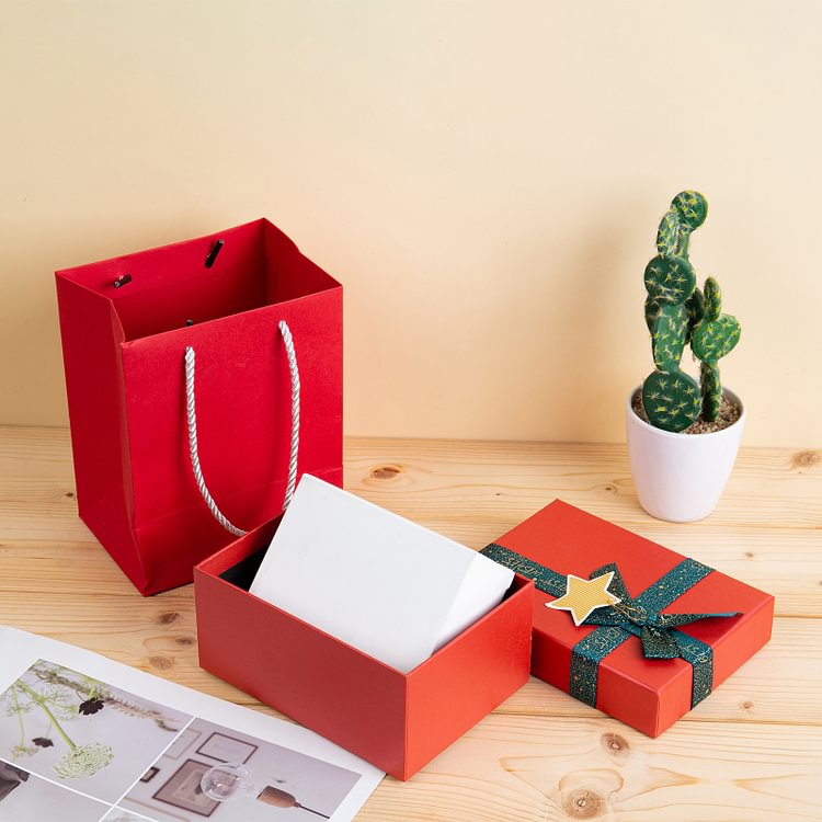 Caja de regalo de candelero