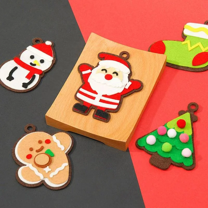 🔥(Christmas Hot Sale- 50% OFF) DIY Patchwork Felt Ornament Set