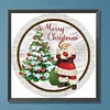 Diamond Painting-DIY Full Round Drill Santa Claus