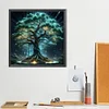 Diamond Painting-5D Full Round Drill Life Tree(40*40 CM)