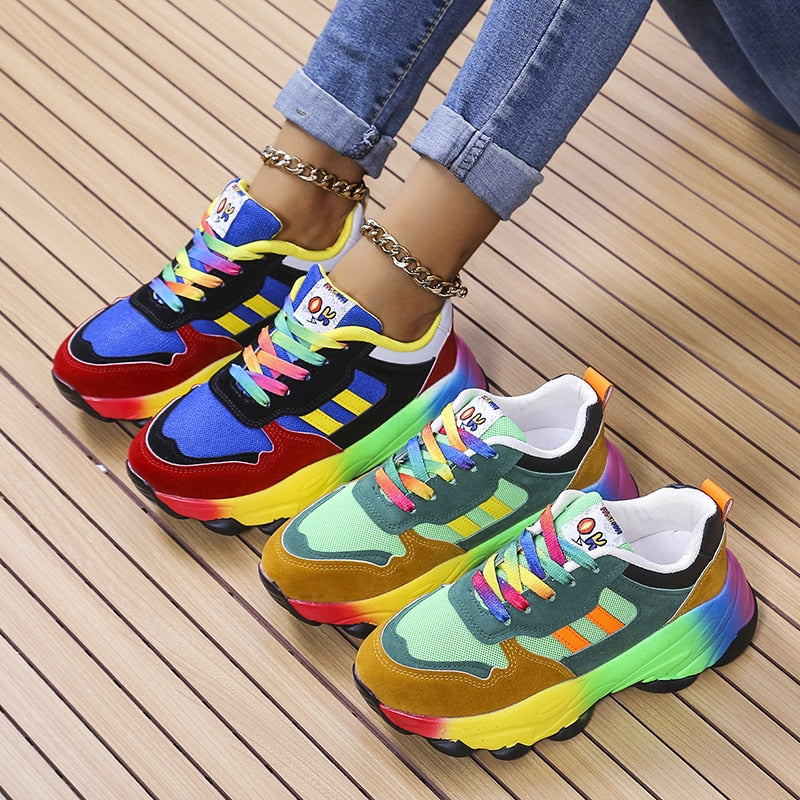 Rainbow Sneakers – Chyhua