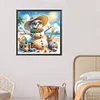 (Multi-Style)Animal-Partial Special Shaped Diamond Painting 40*40CM