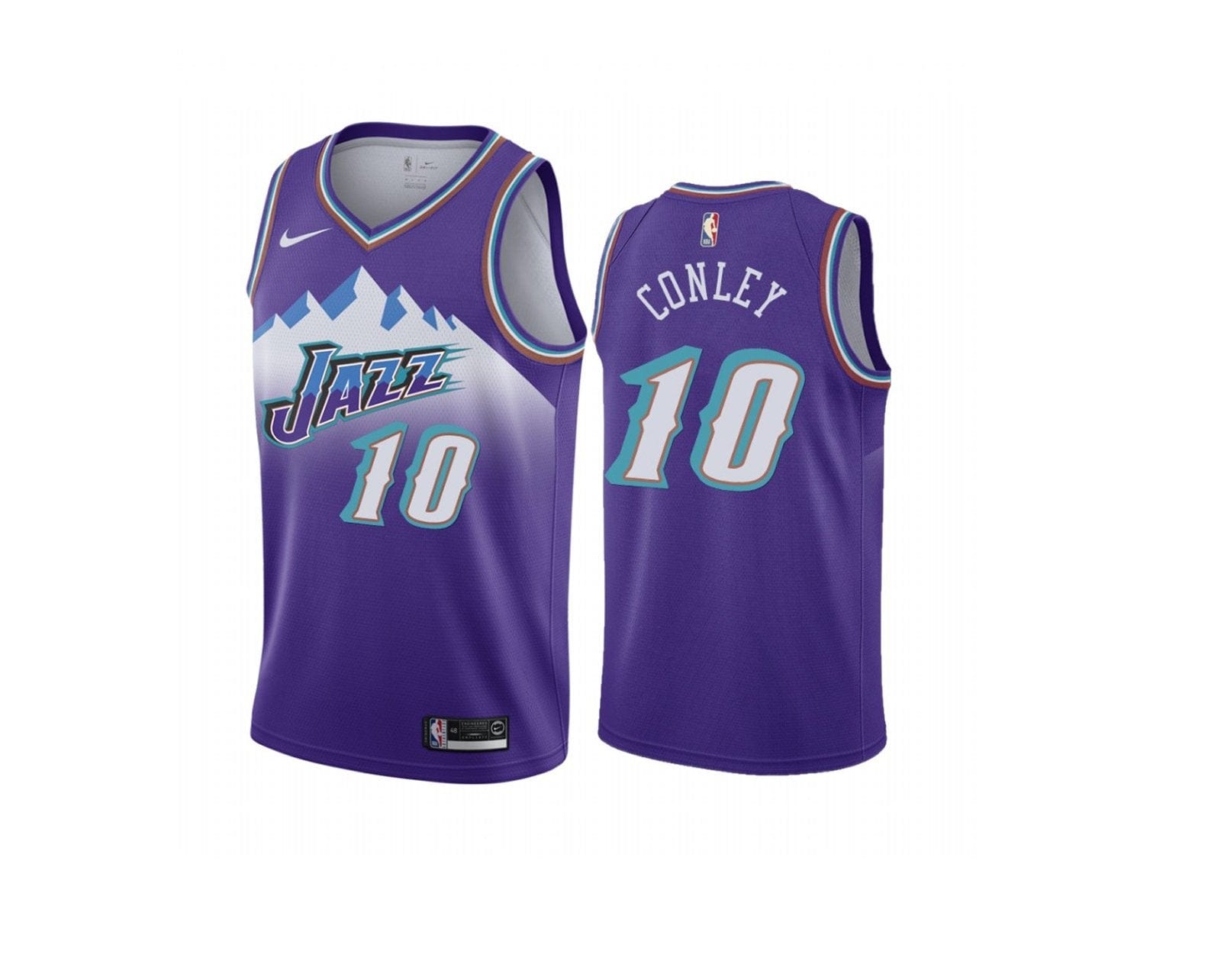 Mike Conley Utah Jazz throwback Jersey mysite