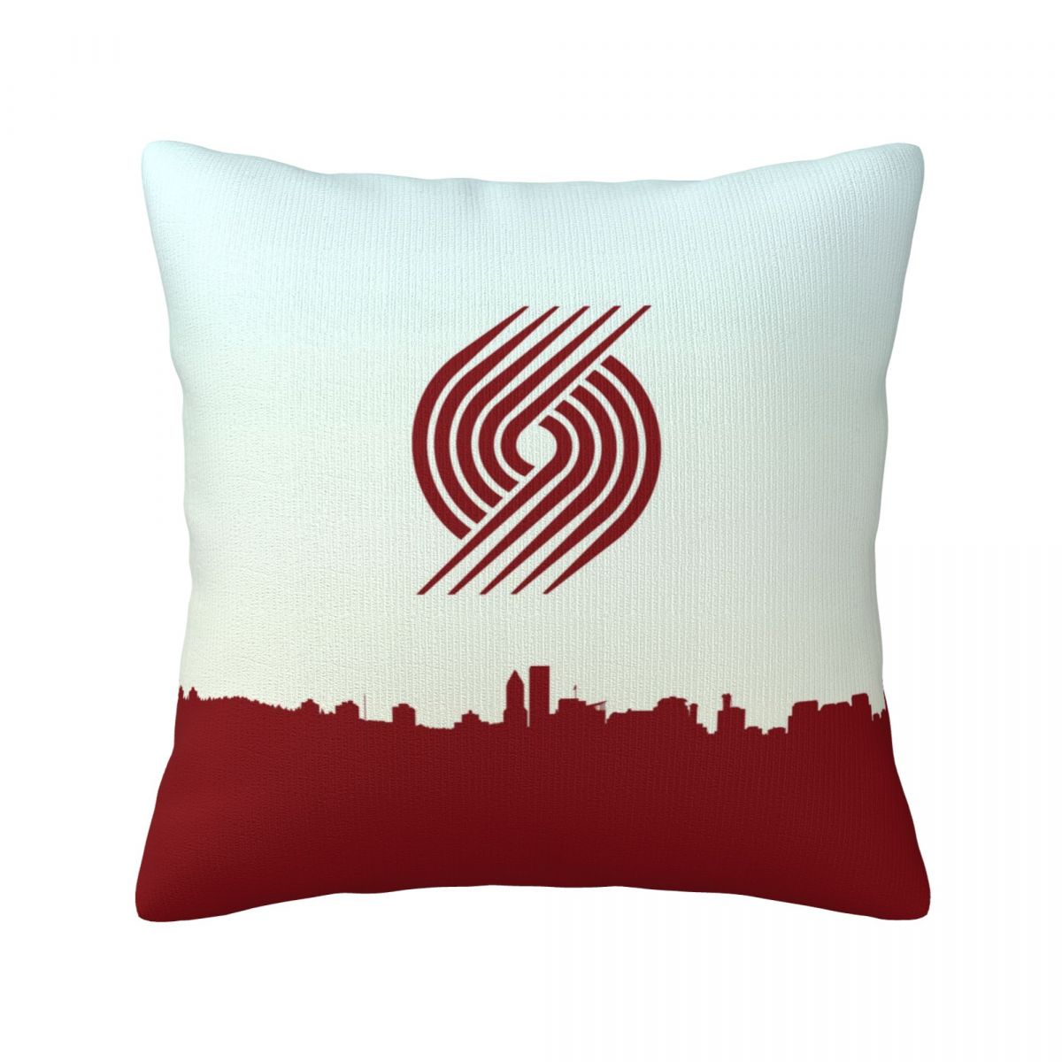 Portland Trail Blazers Landscape Logo Throw Pillows 18 x 18 inch