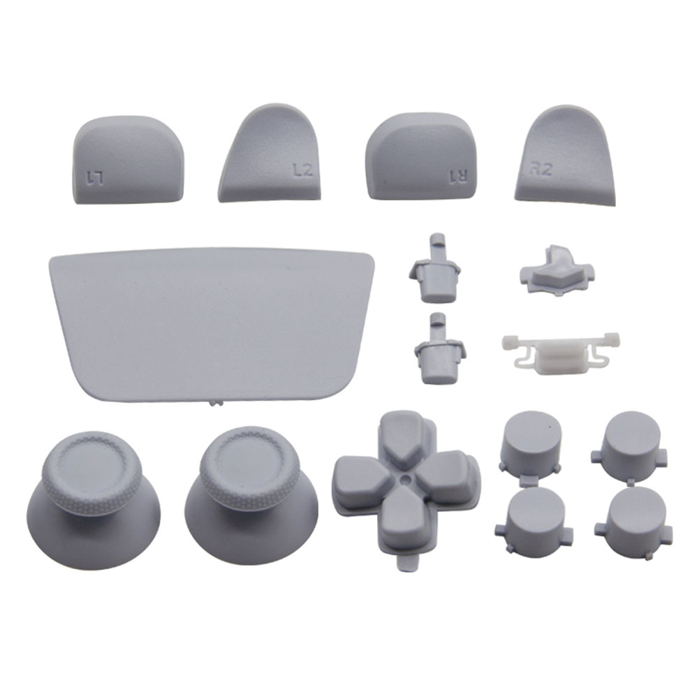 

16pcs/Set Gamepad Replacement Button for PS5 Controller Thumb Grip Key Part, 501 Original