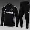 Joyfball 2025/2026 Inter Miami Half-Pull Training Suit Black Football Shirt 1:1 Thai Quality