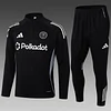2025/2026 Inter Miami Half-Pull Training Suit Black Soccer Jersey 1:1 Thai Quality Set
