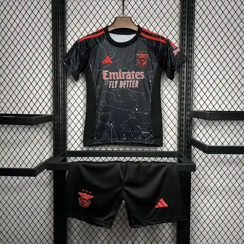 24/25 Kids Benfica Soccer Jersey Away