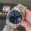Rolex Datejust 36mm Stainless Steel on Jubilee with Blue Dial and Smooth Bezel Super clone