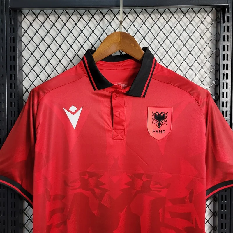 2023 Albania Home Football Shirt 1:1 Thai Quality