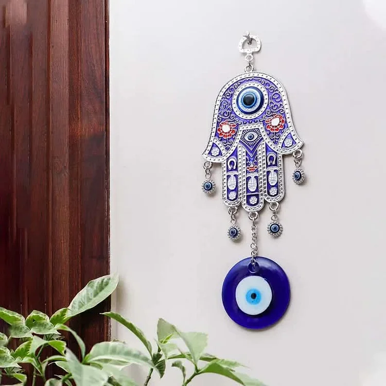 Hamsa Hand Evil Eye Wall Decor