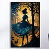 (40*60cm)Dress Girl - Full Round Drill Diamond Painting