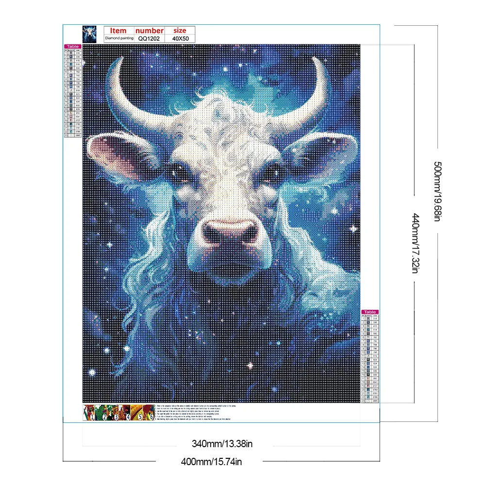 Diamond Painting - Full Round Drill - Cattle(Canvas|30*40cm)