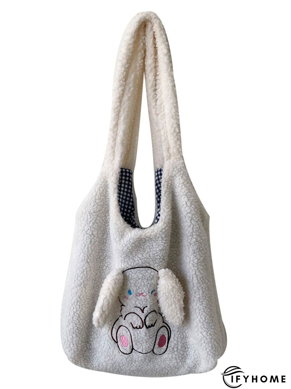 Plush New Year Cute Rabbit Shoulder Bag | IFYHOME