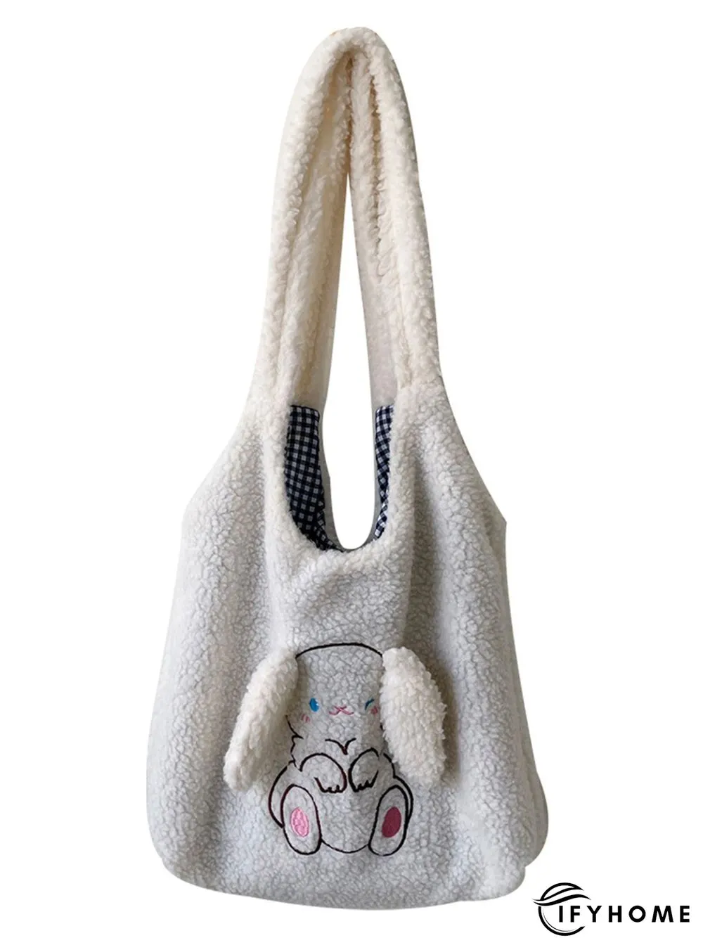 Plush New Year Cute Rabbit Shoulder Bag | IFYHOME