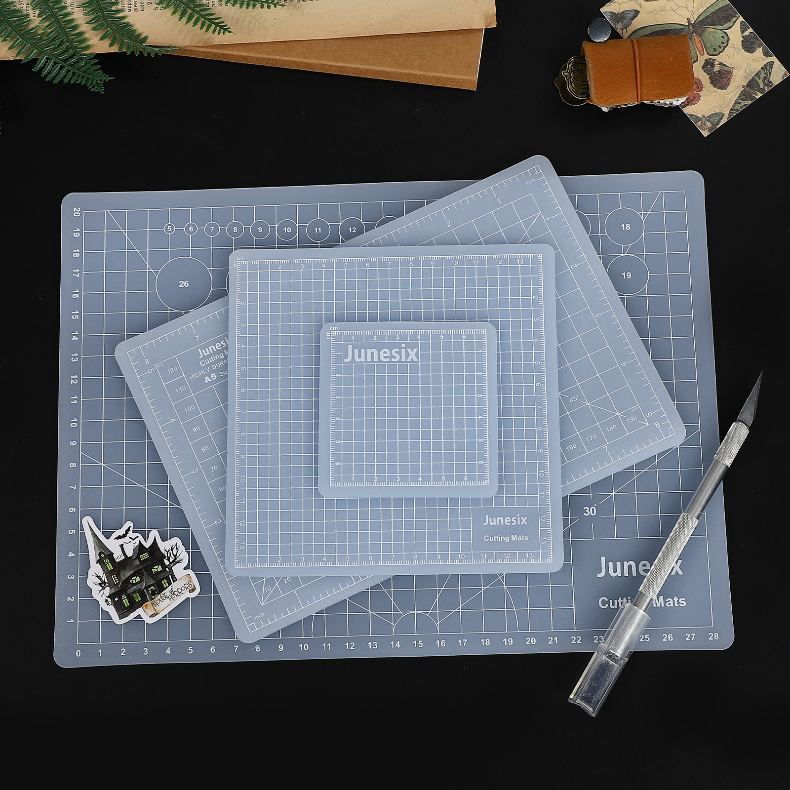 커팅 패드 - 반투명 미니 모델