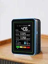 5-in-1 Air Quality Monitor CO2 Detector USB Charging Portable for Indoor Outdoor