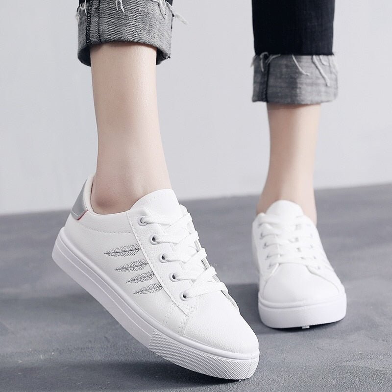 2021 Spring And Summer Woman Vulcanized Shoes Female Flas Casual Shoes Women's Shoes White Shoes Women Sneakers Zapatillas Mujer
