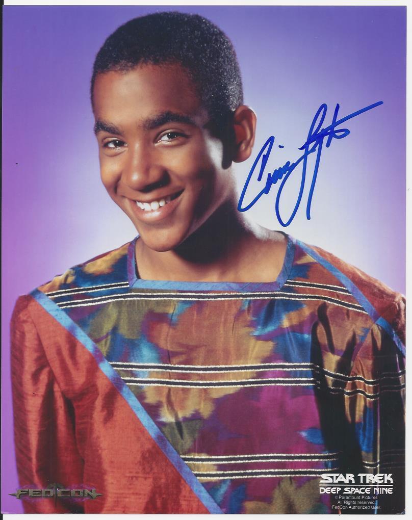 Cirroc Lofton - Star Trek DS9 signed Photo Poster painting