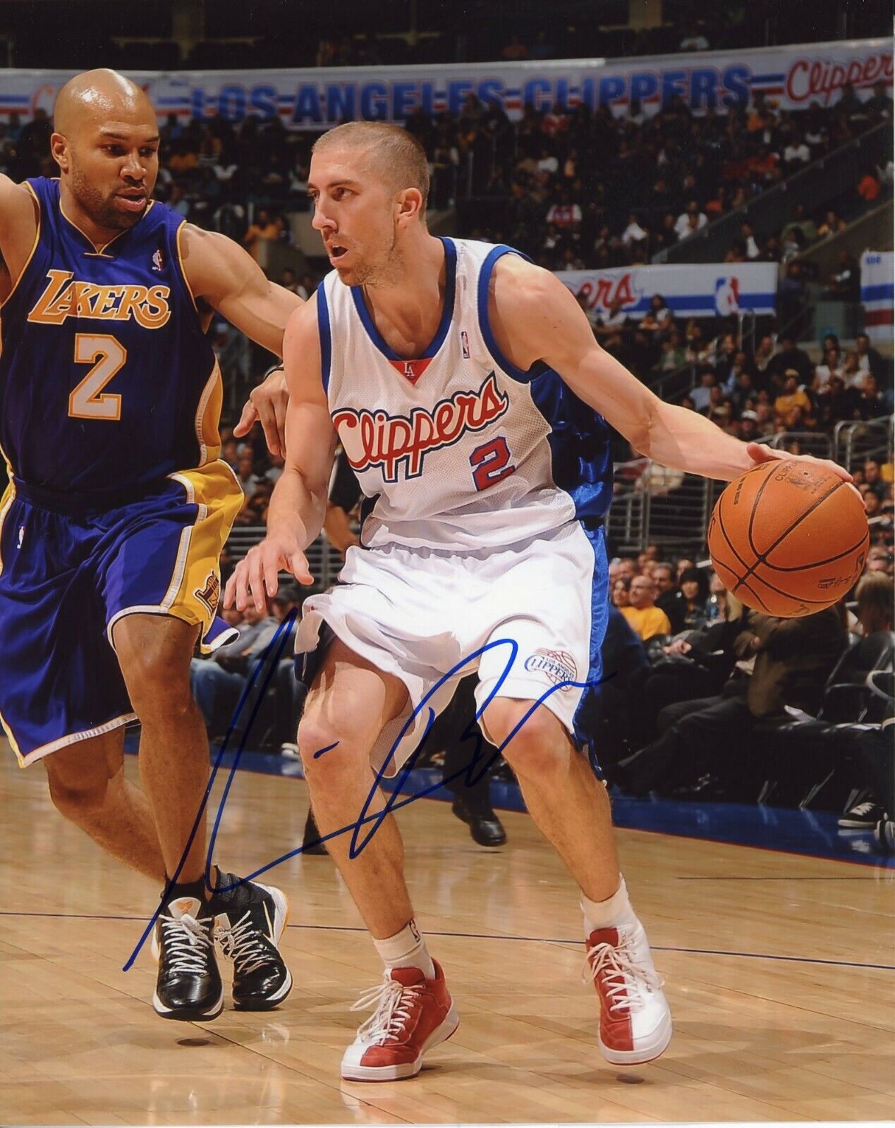 Steve Blake Autographed 8x10 Los Angeles Clippers#S1380