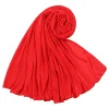 Plain Color Women Sweat Cloth Long Hijab Scarf Shawl