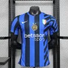 24/25 Player Version Inter Milan Soccer Jersey Home ( With Sponsor )