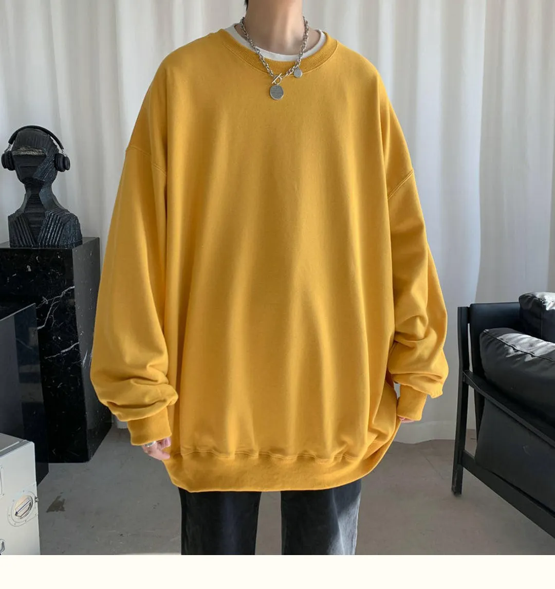 Brownm Boy Basic Oversized Sweatshirt