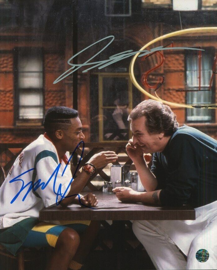 DANNY AIELLO, SPIKE LEE Autographed Original 8x10 Photo Poster painting LOA TTM