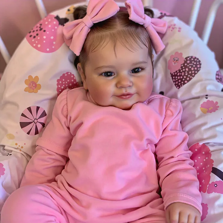 [3-7 Days Delivery]20" Reborn Toddler Realistic Baby Doll Girl Enilya with Chubby Lifelike Face and Shining Smile