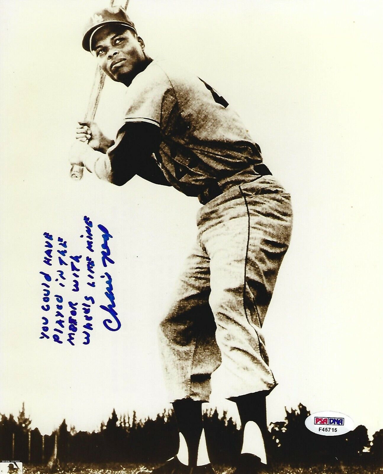 Charlie Neal Signed Dodgers Baseball 8x10 Photo Poster painting PSA/DNA COA Picture Autograph