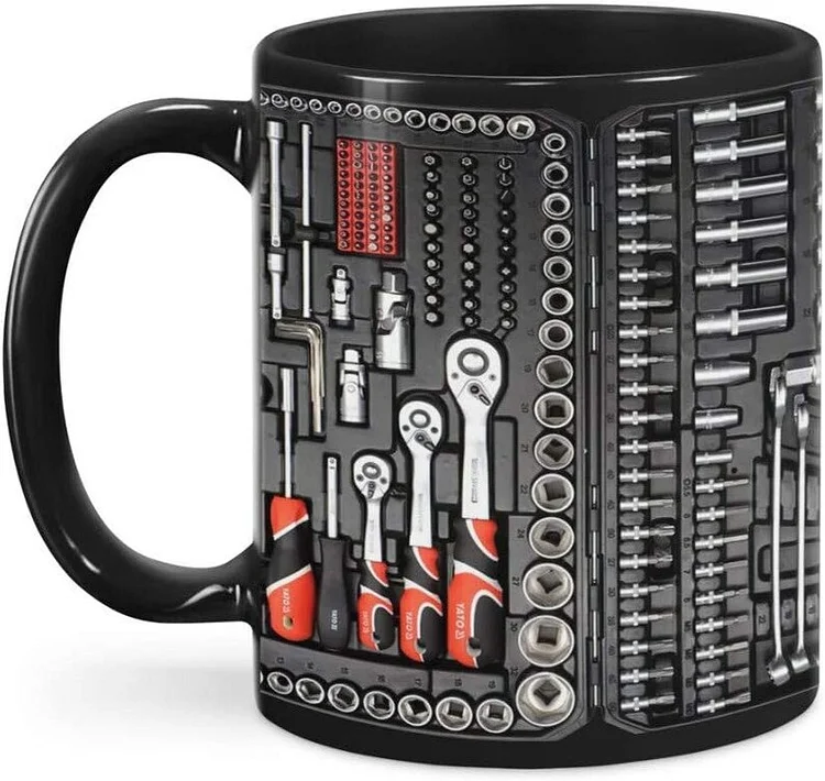 Mechanic Toolbox Set Mug