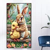 (40*70cm)Rabbit - Full Round Drill Diamond Painting
