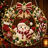 DIY Diamond Painting Xmas Hanging Ornament Pendant Acrylic Double Sided Print Decor Kit