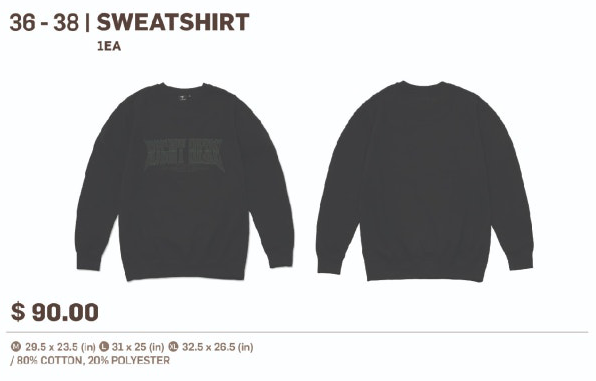 SEVENTEEN 'Right Here' Tour Sweatshirt officialsvtshop