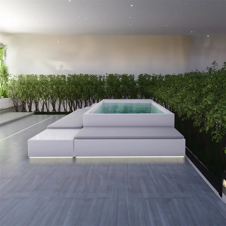 Modern Design Swimming Pool Prefabricated Prefab Sofa Pool
