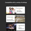 Professional Wireless Microphone with Receiver 2.4GHz Dynamic Handheld Microphones Rechargeable Condenser Microphone for Streaming & Live Performance