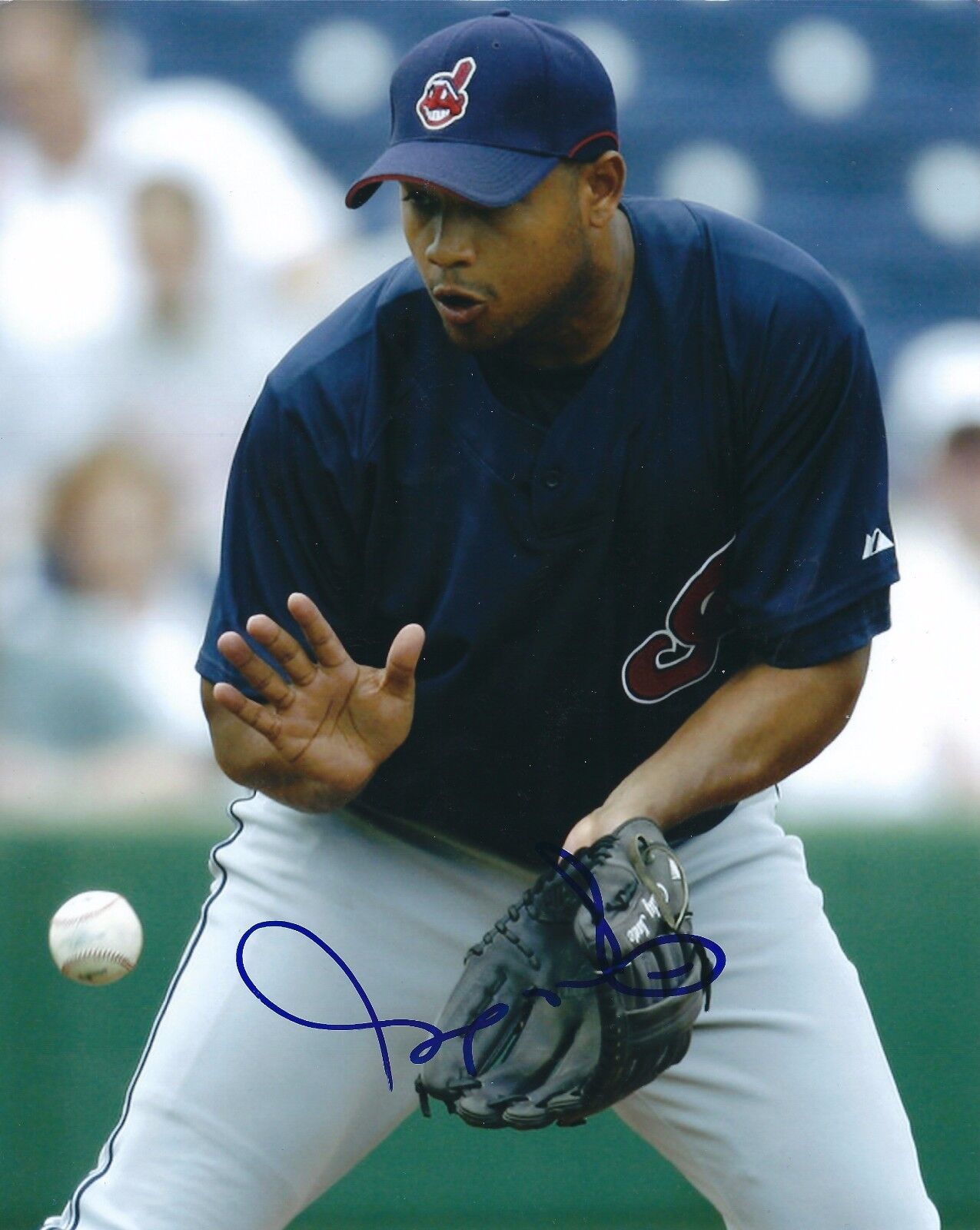 Signed 8x10 ANDY MARTE Cleveland Indians Autographed Photo Poster painting - COA