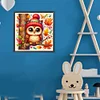 Diamond Painting-DIY Full Round Drill Owl