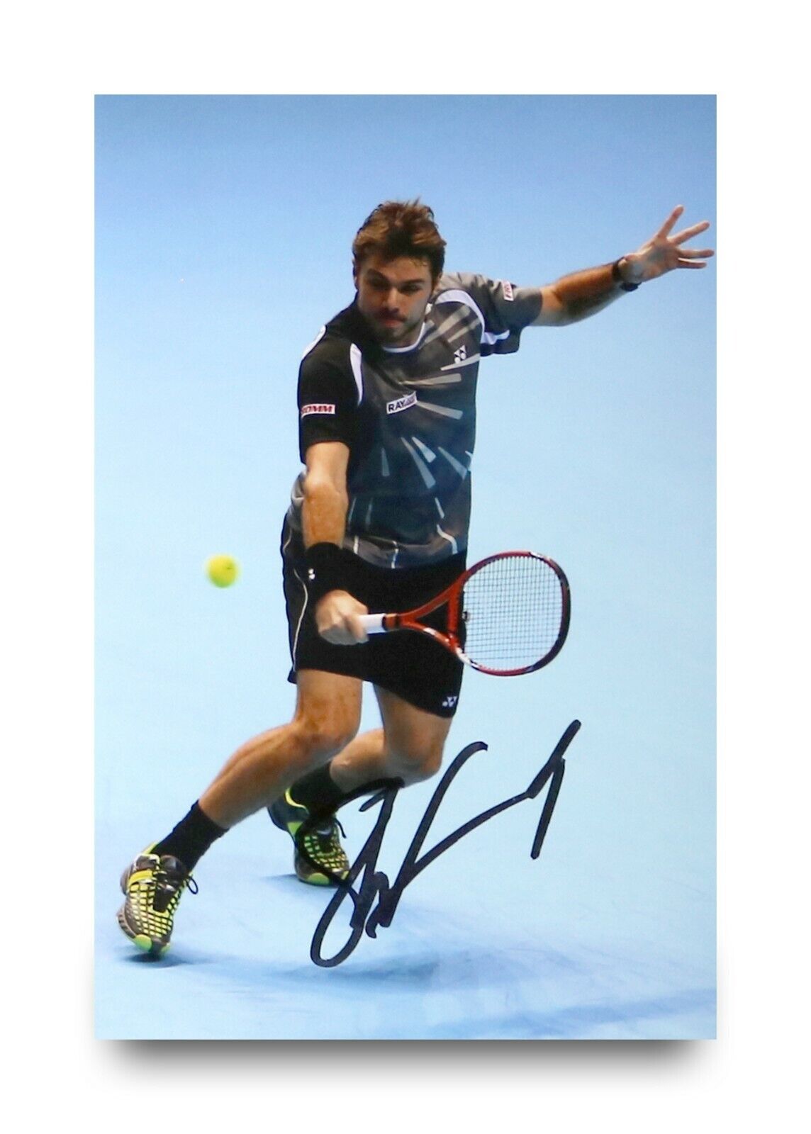 Stan Wawrinka Signed 6x4 Photo Poster painting Tennis Champion ATP Grand Slam Autograph + COA