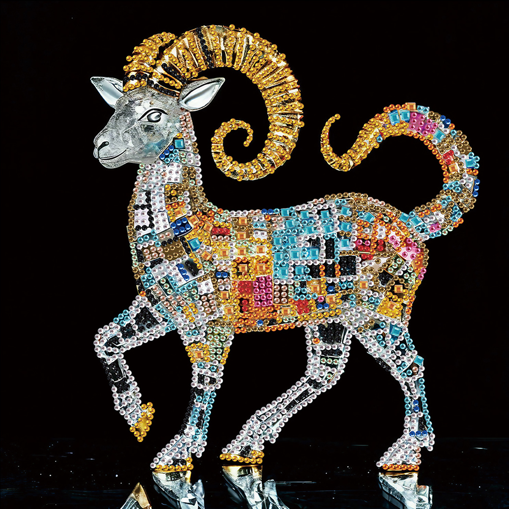 Sheep 30*30cm(canvas) special shaped drill diamond painting