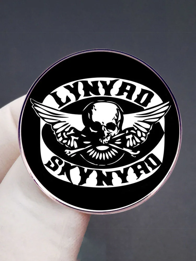 Southern Rock Band Badge Metal Lapel Pin