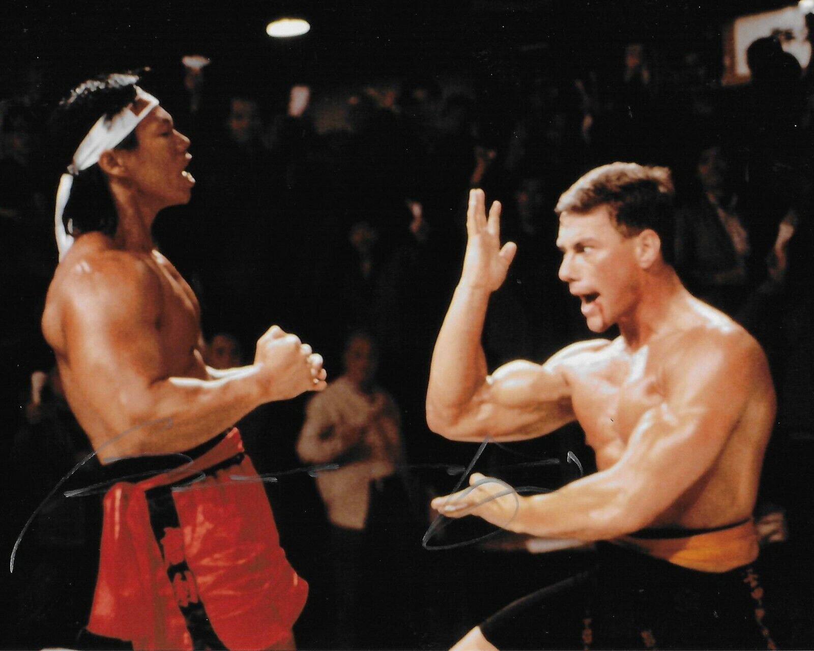 Bolo Yeung Bloodsport Original Autographed 8X10 Photo Poster painting #2