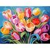 Tulip Breeze-Framed oil painting by numbers 40*30CM