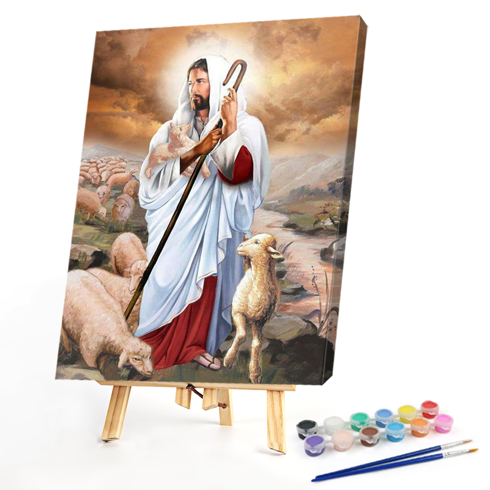 

40*50CM - Paint By Numbers - Jesus, 501 Original